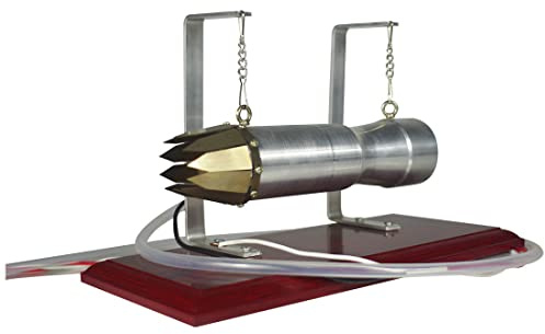 BAUBAUPLAY Verbrennungsmotor Modell, Mini Turbojet Flugzeugmotor Benzin/Kerosin Verbrennungsmotor Modell, Physik Experimentierspielzeug Erwachsene – KIT