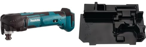 Makita DTM51Z Multi-Tool, 18 V,Blue & 837670-0 Makpac Moulded Inlay