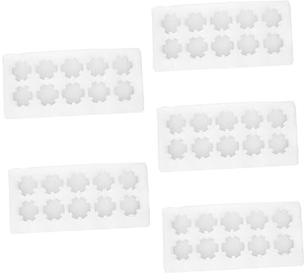 RORPOIR 5pcs Pearl Wool Eggs Tray Quakeproof Egg Holder for Fresh Storage Box Baskets for Kitchen