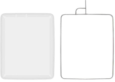 Ronyme Fotografie-Hintergründe, Lichtmodifikator mit Rahmen, zum Fotografieren reflektierender Objekte, Foto-Diffusor, Faltbarer weicher weißer, 61x76cm Diffusor
