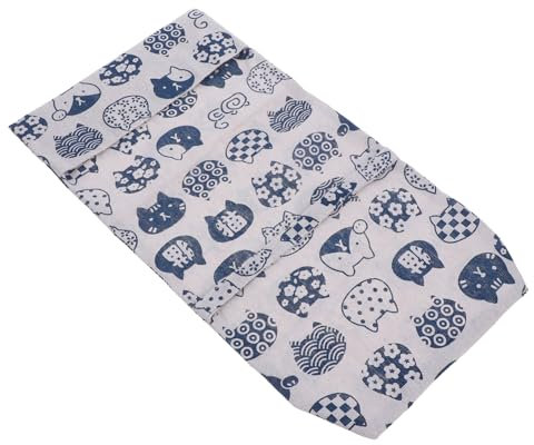 SHINEOFI Einband des Ledger-Buches buchschutzfolie buchumschläge Beutel weiche Abdeckung Schild Taschenbücher Notebook-Schutz bewachen hart Jacke waschbar Fall Bettwäsche aus Baumwolle Weiß