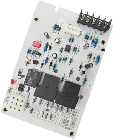 Ksikdeg Placa de control de hornos con temporizador de ventilador electrónico, placa de circuito para hornos de aceite, mejora la calefacción