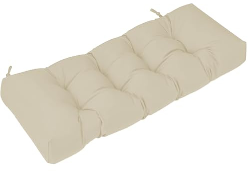 WLXFF 8cm Dickes Bankauflage Bankkissen, Sitzkissen Bank Sitzauflage Innen Outdoor, Gute QualitäT Waschbare Gartenbank Auflage, FüR Gartenbank Auflage,No15,100X40X8CM