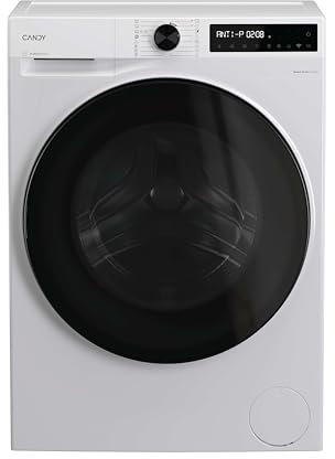Candy ProWash&Dry 500 - BWR 4128BL8-S Lavasecadora, 12KG+8KG, 1400RPM, Pantalla Táctil + Rosca, Motor Inverter SpeedDrive, 16 Ciclos, 6 Rápidos, Funciones Higiénicas, Wifi, Inicio Diferido 24H, Blanca