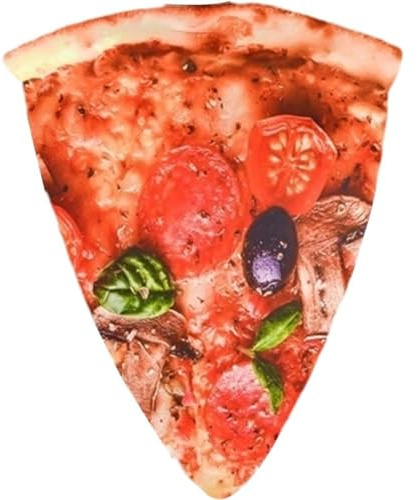 Vobumix Funny Pizza Costume Food Cosplay Costume Halloween Dress Up Outfit for Performance Theme Party Carnival Festival