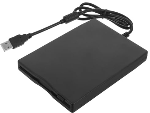 Sewroro Disquete Externa USB 2.0 en ABS para Portátil y Escritorio | Plug And Play, Compatible 98SE/ME/2000/XP, Instalación Rápida y Uso Sencillo