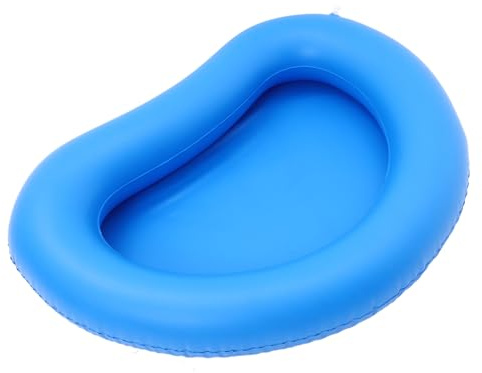 Happyyami uppblåsbar pool fotbadkar Slå tvätta Lättvikt fot blötläggning bassäng blöta pool fotbad uppblåsbart fotbad rengöringsbassäng hopfällbar campinghink för poolentré pvc