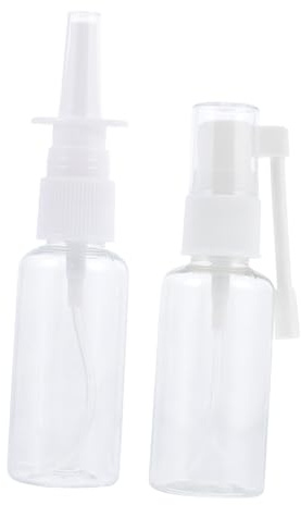 Irrigateur Nasal Bébé 2 Pièces 30ml en Pet pour Nettoyage | Outils de Rinçage Nasal, Opération Simple, Aide à Réduire la Congestion