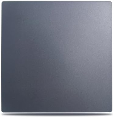 Générique Interrupteur Va Et Vient, Interupteur Interrupteur Mural à Gros Bouton, 3 Boutons, 1/2/3/4 Voies, 2, Gris Mat, 86 x mm, Standard(1G2W)