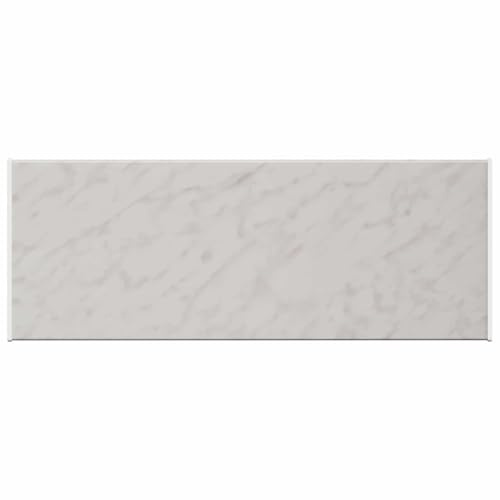 davanzale in PVC, 60 x 30 x 4,5 cm, struttura marmorizzata | Per interni ed esterni, resistente all'umidità, facile da pulire, facile da montare con adesivo