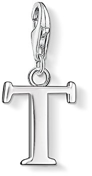 THOMAS SABO Damen Charm-Anhänger Buchstabe Z 925 Sterlingsilber 0200-001-12