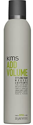 KMS ADDVOLUME, Schiuma modellate per capelli medio-fini, privi di volume, 300ml