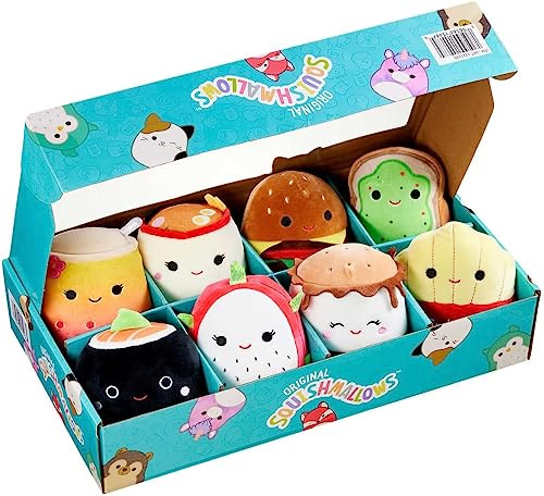 5-inch Squishmallows, Food Theme, 8-Pack