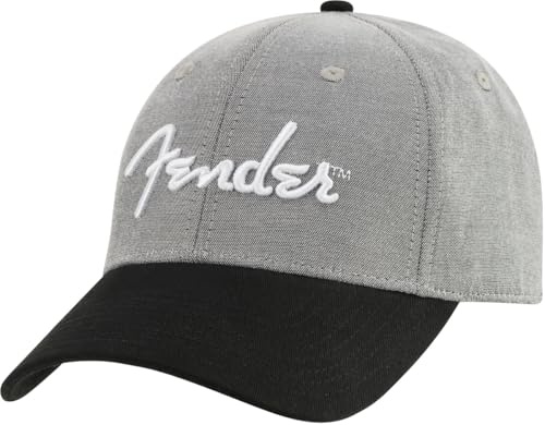 Fender® Hipster Dad hatt, grå och svart, en storlek, passar de flesta
