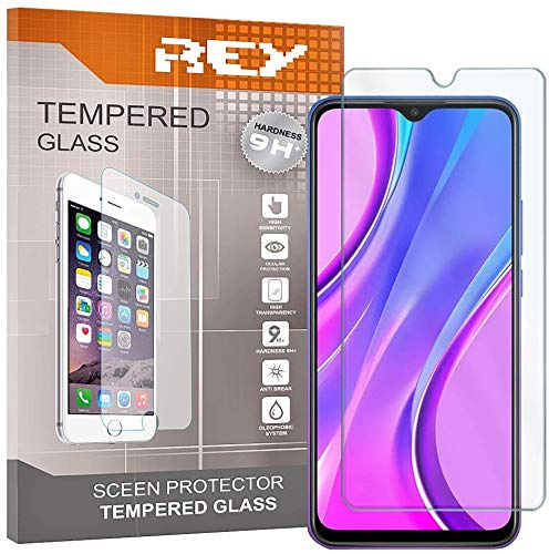 3X Protector de Pantalla para XIAOMI REDMI 9 - REDMI 9A - REDMI 9C - REDMI 9AT - REDMI 10A, Cristal Vidrio Templado Premium