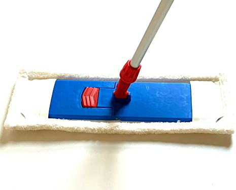 Mammop Klapphalter 50cm Microfasermop Teleskopstiel Set Bodenwisher Wischmop