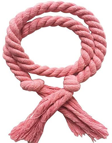 Fibbie per Tenda 2 PCS di Colore Solido Tenda Fibbie Tie Rope Tenda Ganci Tenda Tieback Titolare Pinze Tessitura A Mano Corda di Cotone E Lino Complementi Arredo Casa