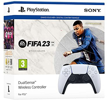 Sony White DualSense + FIFA 23 per Nvidia Shield