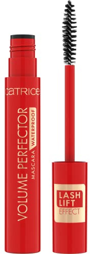 Catrice Volume Perfector Mascara Waterproof, Schwarz, volumengebend, vegan, wasserfest, ohne Mikroplastikpartikel, Nanopartikel frei, 1er Pack (9ml) | Volumengebend, Volumen-Mascara mit wisch- und wasserfester Textur für Wow-Wimpern