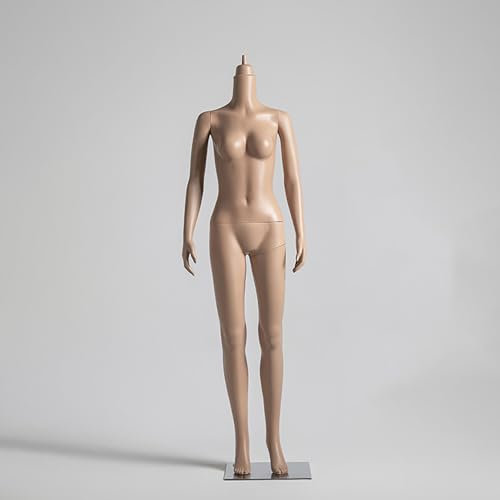 Schneiderpuppe Mehrere Schaufensterpuppen Mittlerer Größe, Ganzkörper-Mannequin-Körperkleid-Form-Torso-Frauenpuppe, Schaufensterpuppenkörper in Originalgröße mit Ständer ( Color : Complexion 6 )