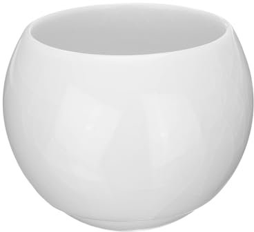 sourcing map Handmade Tea Bowls 150ml / 5oz Ice Crack Decoration Chinese Japanese Teacup Ceramic Gong Fu Tea Set for Office Home Gifts, White