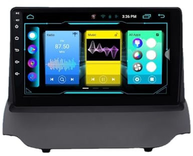 JINFOLI LJDA Android 10.0 Lettore DVD for auto, for Ford, for Ecosport, 2013-2016 Navigazione GPS 2 Din Autoradio Multimedia WIFI Stereo IPS Unità principale Impianto audio stereo per auto