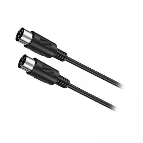 TTETTZ 2X 5 Poliges DIN MIDI, Stecker zu Stecker, MIDI Verbindung für Musikgeräte