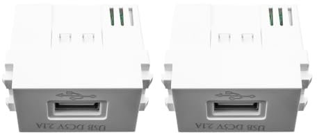 Nicear 2 moduli di alimentazione USB da 128 prese da 220 V a trasformatore da 5 V, adattatore di interfaccia USB, modulo di commutazione, pannello di ricarica per telefono cellulare da 2 1 A