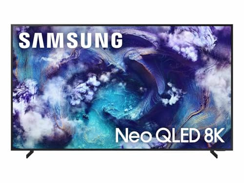 Samsung (Refurbished 85-Inch Class Neo QLED 8K QN900F Series, Vision AI Mini LED Smart TV (2025 Model, 85QN900F) Neo Quantum HDR 8K Pro, Object Tracking Sound + w/Dolby Atmos, Glare Free (Renewed)
