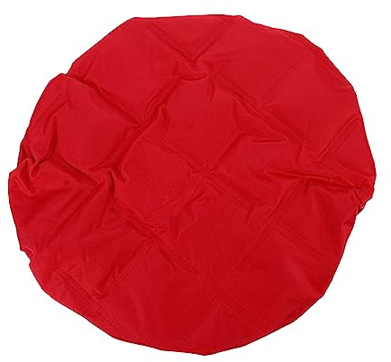 SAFIGLE Tiefenpflege Wärmehaube für Haare aus Gel und Gewebe Rot mit Kühl und Heizfunktion für Intensive Haarkur zu Hause
