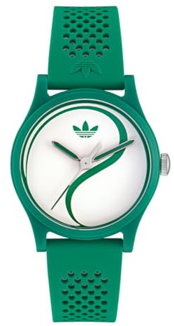 Adidas Originals Reloj Analógico para Unisex Adulto de Cuarzo con Correa en Silicona AOSY25519