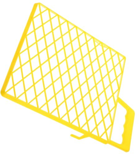 Ipetboom Grille de Peinture Plastique 21,5 Cm pour Petit Bac à Peinture Revêtement pour Bac Maille de Rouleau Accessoire pour Travaux Manuels et Retouches