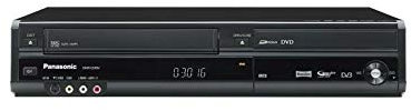 Panasonic DMR-EZ47 - Lecteur DVD & Magnétoscope Combiné - avec Conversion vers 1080P & Freeview - Noir
