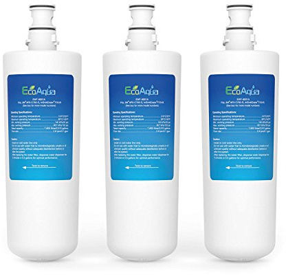 EcoAqua EWF-8001A varm- och kallvattenfilter för att passa InsinkErator-modell F701R, ångande varmvattenkran, HC1100, GN1100, HC3300, HC3300 & filter 3US-AF01, 3M AP3-765-S (3)