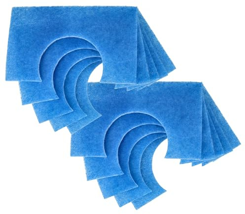 vhbw 10x G3 Filter kompatibel mit Limodor/Limot Lüfter B-Serie: B | B/A, B/B Lüftungsgerät, Badlüfter - Ersatz für LB/5, 00040 - (10er Pack)