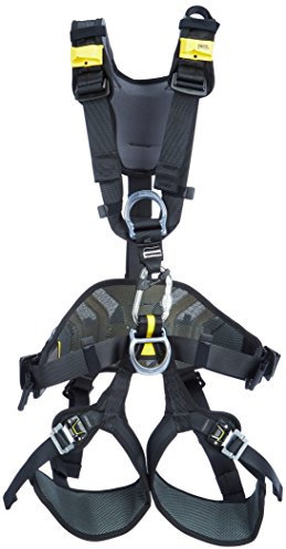 PETZL AVAO BOD Fast 0 Klettergurte, Black/Yellow, 0