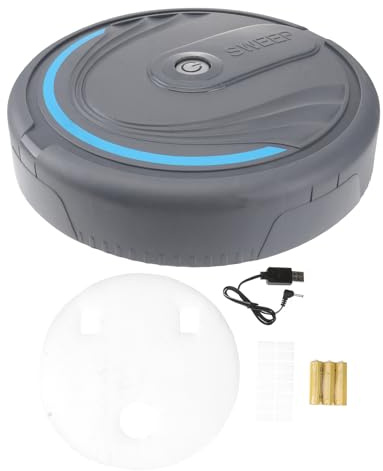 TOYANDONA 1pcs Simulation Floor Sweep Toy Robot, Kids Handheld Vacuum Cleaner Pretend Role Play Children House Cleaning Toys for Girls Boys Christmas Birthday, Without Battery