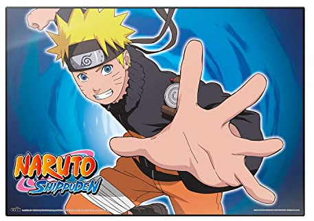 Grupo Erik Schreibtischunterlage | Schreibtisch Unterlage mit Motiv von Naruto | Anime Schreibtischmatte | Schreibtischunterlage Kinder | Schreibtisch Zubehör, TSEH541