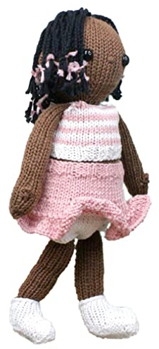 Hardicraft Strickpaket Strickset zum selber Machen mit Anleitung und Material für Mädchen May, ca. 30 cm