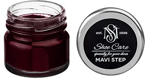 MAVI STEP Creme de Beaute Wax-Based Leather Shoe Cream - 126 Dark Purple