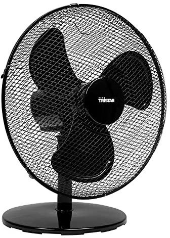 Tristar VENTILADOR SOBREMESA 40 CM OSCILANTE NEGRO
