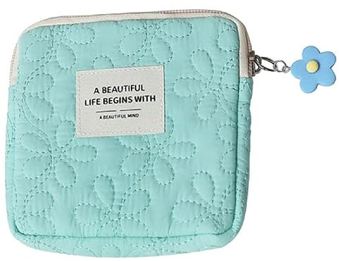 Petite Trousse de Maquillage pour Sac à Main - Mini Pochette Étanche, Porte-Monnaie, Rangement de Rouge à Lèvres