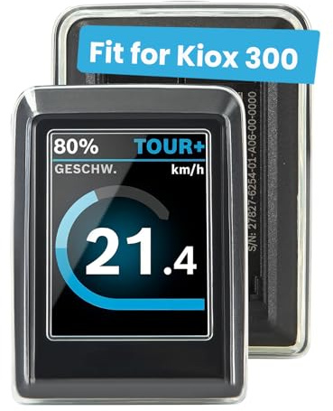 Besudo Schutzhülle passend für Bosch Kiox 300 Display - Transparenter Displayschutz für Kiox 300 gegen Wasser, Staub&Kratzer - Schutz Cover Fahrradcomputer Hülle - E-Bike Zubehör