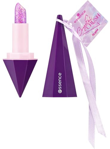 essence CRYSTAL CRUSH läppglans, lipstick, Nr. 01, färganpassning, lysande, vegansk, oljefri, utan parabener, utan mikroplastpartiklar, 1-pack (3.2g)