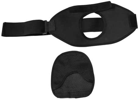 KiBcsLic Stomabeutel-Abdeckung mit Stützgürtel, Basisplatte und verstellbarem Gummiband, Kolostomiebeutel-Abdeckung, Stoma-Zubehör