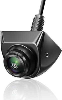 Camara Marcha Atrás Coche 1080P AHD/CVBS Cámara Visión Trasera/Lateral Visión Nocturna, Camara Aparcamiento Coche Rotar 360°, Gran Angular 170°, para Auto Furgoneta Camion Universal 12V-24V