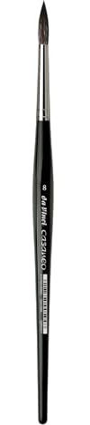 da Vinci Watercolor Series 5598 Casaneo Paint Brush, Round New Wave Synthetics, Size 8