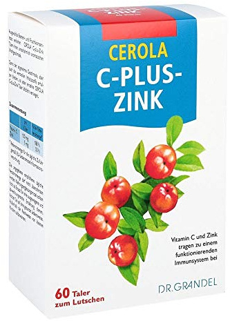 Cerola C plus Zink Taler Grandel 60 stk