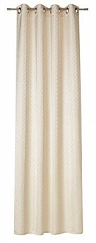 JOOP! 70029-030-140-250 Ösenvorhang Allovers Größe 140 x 250 cm, Natur