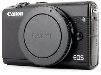 Canon EOS M100 with EF-M 15 - 45 mm lens - Black